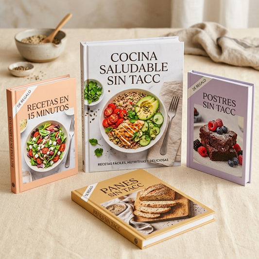 Cocina Saludable: 200 recetas SIN TACC